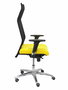 Piqueras y Crespo Chaise de Bureau Sahúco XL Jaune et Noir