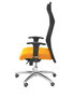 Piqueras y Crespo Chaise de Bureau Sahúco XL Bali 308 Orange et Noir