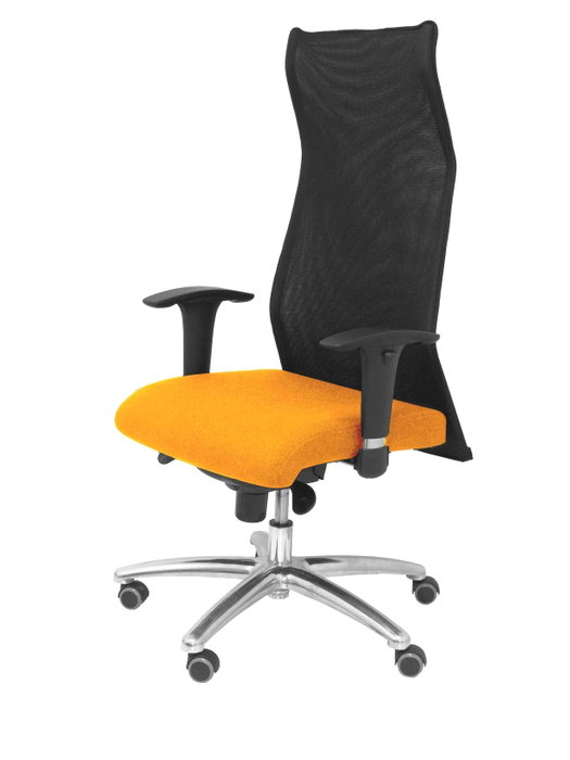 Piqueras y Crespo Chaise de Bureau Sahúco XL Bali 308 Orange et Noir