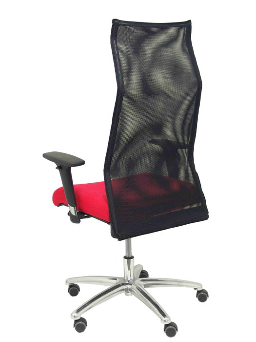 Piqueras y Crespo Chaise de Bureau Sahúco XL BALI350 Rouge et Noir Piqueras y Crespo Chaise de Bureau Sahúco XL BALI350 Rouge et Noir