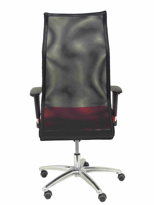 Piqueras y Crespo Chaise de Bureau Sahúco XL BALI350 Rouge et Noir Piqueras y Crespo Chaise de Bureau Sahúco XL BALI350 Rouge et Noir