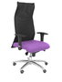 Piqueras y Crespo Chaise de Bureau Sahúco XL Lilas et Noir