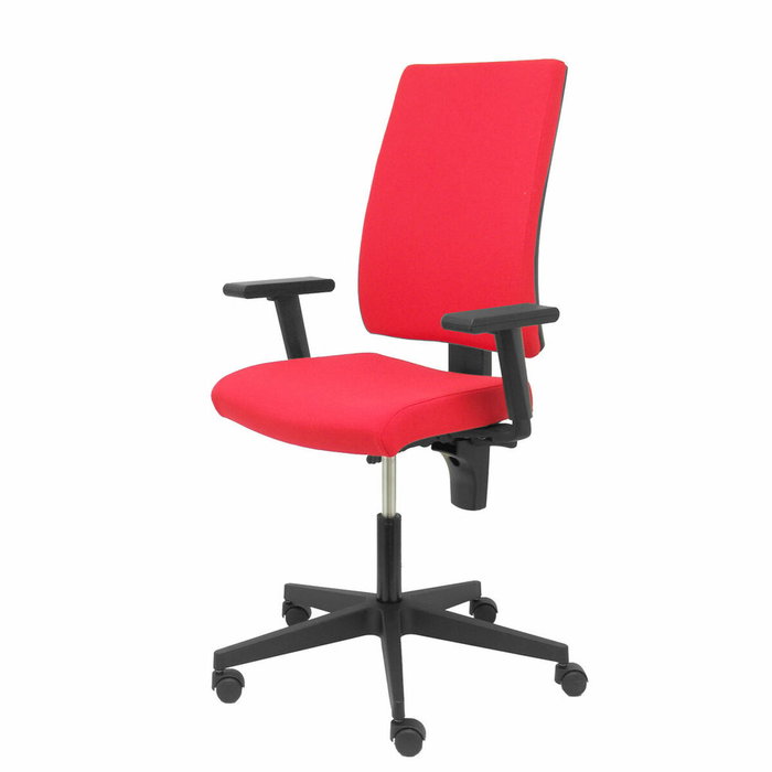 NOWY STYL Chaise de bureau I-Line Contact Noir et Rouge avec accoudoirs 1D