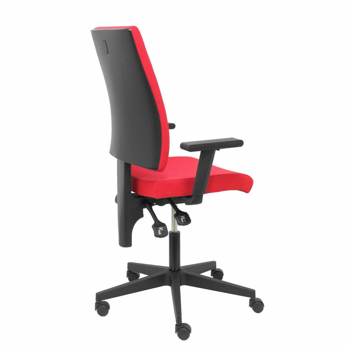 NOWY STYL Chaise de bureau I-Line Contact Noir et Rouge avec accoudoirs 1D