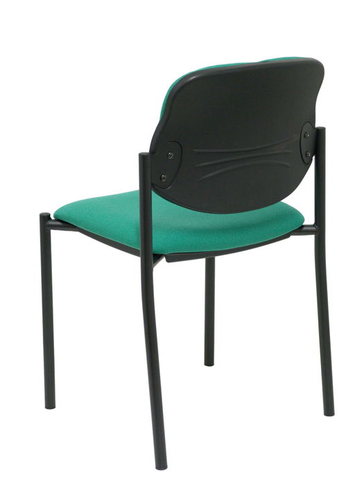 Chaise Styl Fixe/Sans mécanisme Tissu Vert émeraude Non applicable Sans accoudoirs Sans appui-tête Sans roulettes