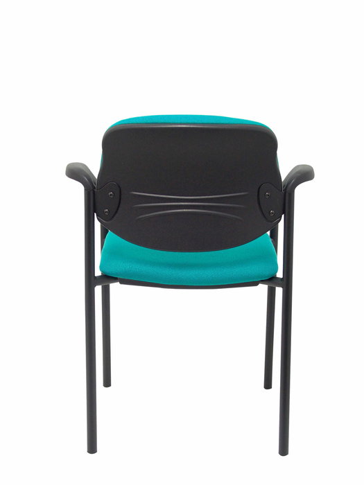 Chaise Styl Fixe/Sans mécanisme Tissu Turquoise Non applicable Accoudoirs fixes Sans appui-tête Sans roulettes