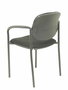 Chaise Styl Fixe/Sans mécanisme Tissu Noir Non applicable Accoudoirs fixes Sans appui-tête Sans roulettes