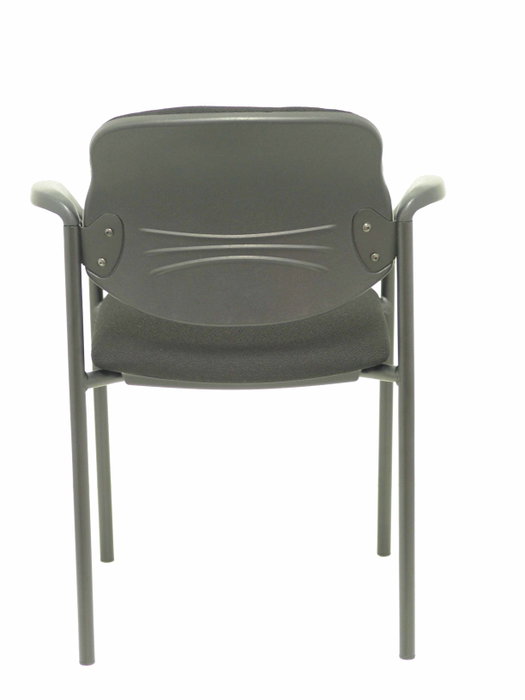 Chaise Styl Fixe/Sans mécanisme Tissu Noir Non applicable Accoudoirs fixes Sans appui-tête Sans roulettes
