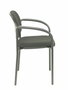 Chaise Styl Fixe/Sans mécanisme Tissu Noir Non applicable Accoudoirs fixes Sans appui-tête Sans roulettes