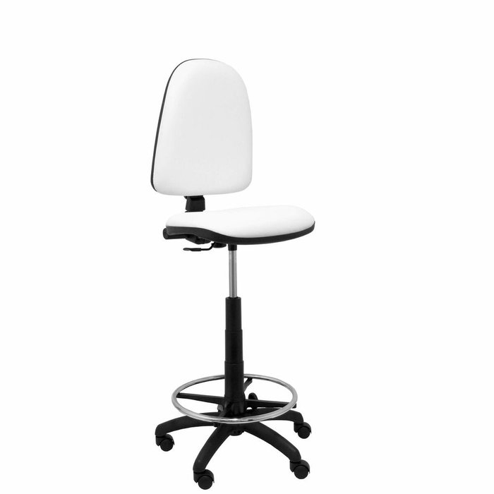 PIQUERAS Y CRESPO Tabouret Aýna Blanc PVC
