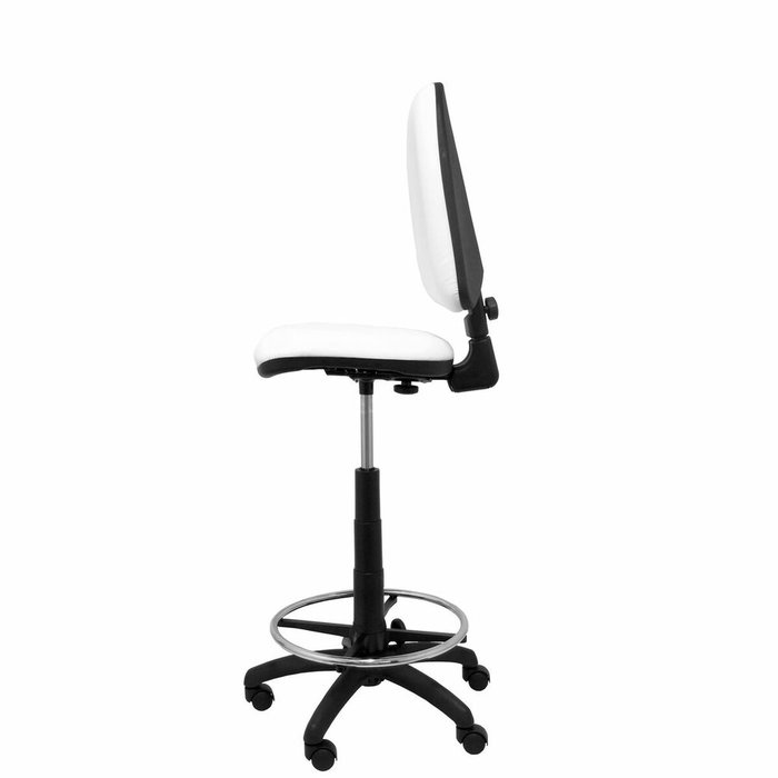 PIQUERAS Y CRESPO Tabouret Aýna Blanc PVC