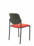 Chaise Styl Fixe/Sans mécanisme Cuir écologique Rouge Non applicable Sans accoudoirs Sans appui-tête Sans roulettes