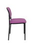 Chaise Styl Fixe/Sans mécanisme Cuir écologique Pourpre Non applicable Sans accoudoirs Sans appui-tête Sans roulettes
