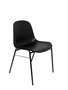 Nowy Styl Chaise Beta Noir sans bras en PVC