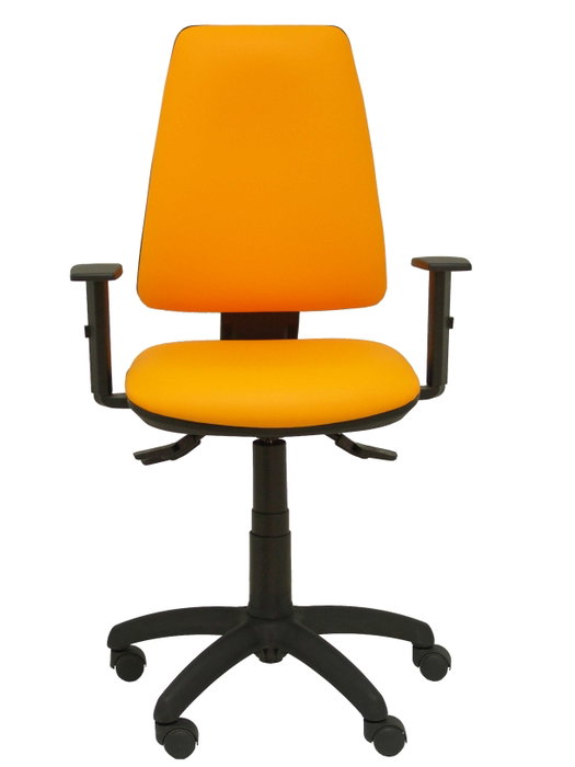PIQUERAS Y CRESPO Chaise de Bureau Elche Sincro Orange