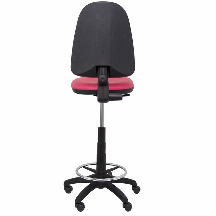 PIQUERAS Y CRESPO Tabouret Ayna Rose en Simili Cuir