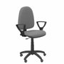 PIQUERAS Y CRESPO Chaise de bureau Aýna grise avec accoudoirs fixes