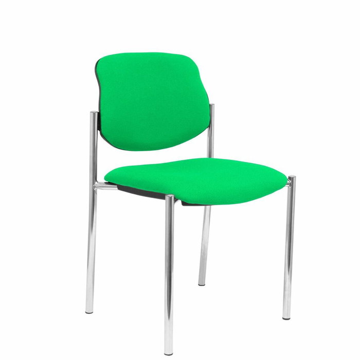Piqueras y Crespo Chaise de Réception Villalgordo Vert Simili Cuir