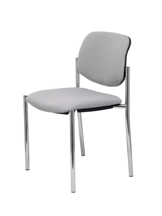 Chaise de Réception Villalgordo Piqueras y Crespo RBALI40 Gris Simili Cuir