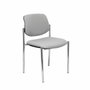 NOWY STYL Chaise de Réception Gris Simili Cuir et Tissu