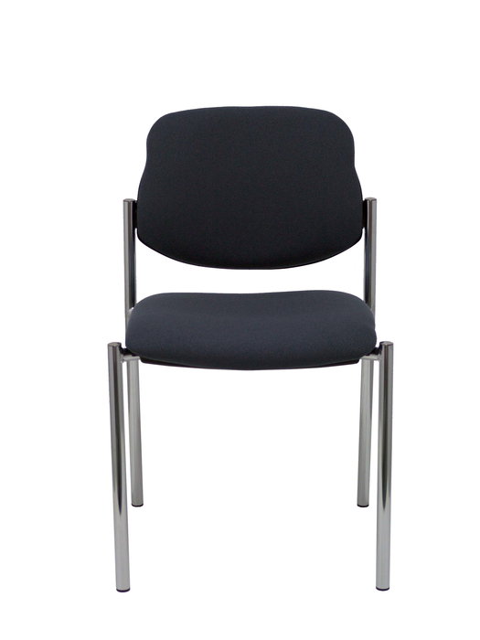 Chaise Styl Fixe/Sans mécanisme Tissu Gris Non applicable Sans accoudoirs Sans appui-tête Sans roulettes