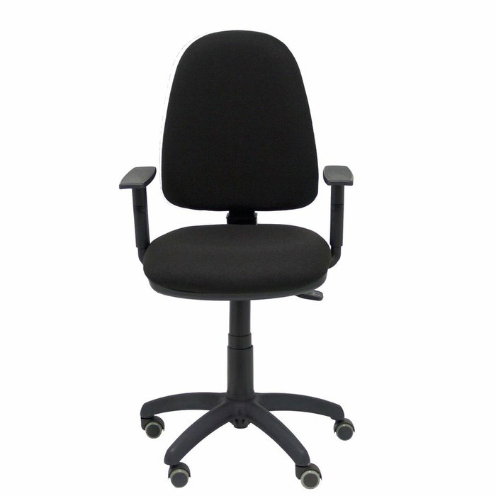 PIQUERAS Y CRESPO Chaise de bureau Aýna, mécanisme asynchrone, Noir