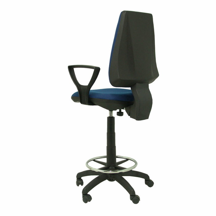 Tabouret Taburete Elche Contact permament de base Tissu Bleu foncé Structure polyamide noire Accoudoirs fixes Sans appui-tête Roulettes en nylon 50 mm Tabouret Taburete Elche Contact permament de base Tissu Bleu foncé Structure polyamide noire Accoudoirs fixes Sans appui-tête Roulettes en nylon 50 mm