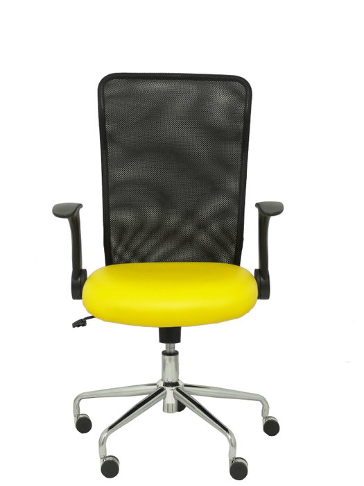 PIQUERAS Y CRESPO Chaise de Bureau Minaya Jaune