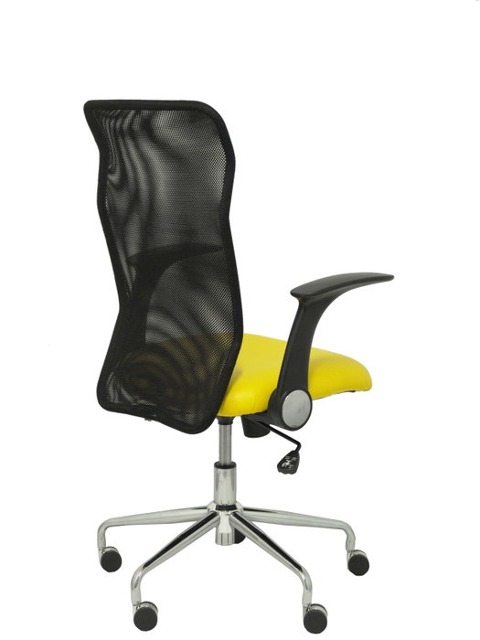 PIQUERAS Y CRESPO Chaise de Bureau Minaya Jaune