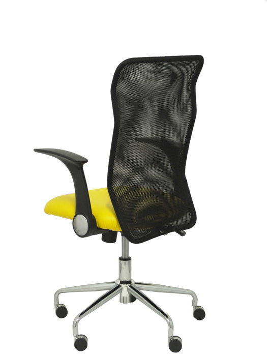 PIQUERAS Y CRESPO Chaise de Bureau Minaya Jaune
