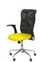 PIQUERAS Y CRESPO Chaise de Bureau Minaya Jaune