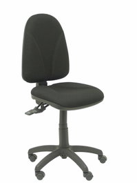 PIQUERAS Y CRESPO Chaise de bureau Algarra avec mécanisme Asincro, tissu noir