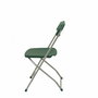 Chaise Polyfold Fixe/Sans mécanisme Chlorure de polyvinyle Vert Non applicable Sans accoudoirs Sans appui-tête Sans roulettes