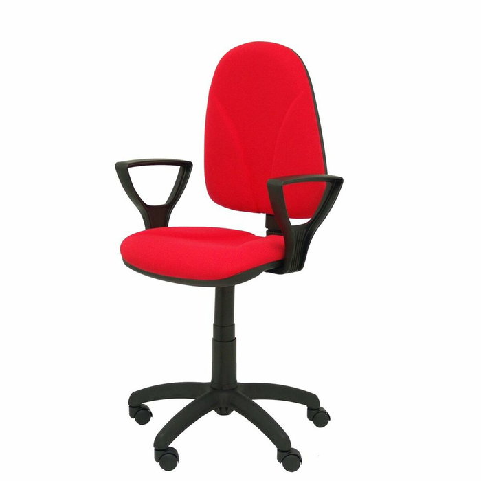 PIQUERAS Y CRESPO Chaise de bureau Algarra rouge avec accoudoirs fixes PIQUERAS Y CRESPO Chaise de bureau Algarra rouge avec accoudoirs fixes