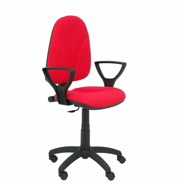 PIQUERAS Y CRESPO Chaise de bureau Algarra rouge avec accoudoirs fixes PIQUERAS Y CRESPO Chaise de bureau Algarra rouge avec accoudoirs fixes