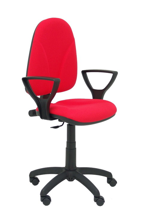 PIQUERAS Y CRESPO Chaise de bureau Algarra rouge avec accoudoirs fixes PIQUERAS Y CRESPO Chaise de bureau Algarra rouge avec accoudoirs fixes