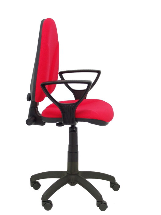 PIQUERAS Y CRESPO Chaise de bureau Algarra rouge avec accoudoirs fixes PIQUERAS Y CRESPO Chaise de bureau Algarra rouge avec accoudoirs fixes