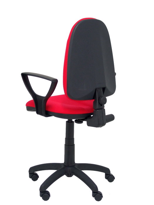 PIQUERAS Y CRESPO Chaise de bureau Algarra rouge avec accoudoirs fixes PIQUERAS Y CRESPO Chaise de bureau Algarra rouge avec accoudoirs fixes