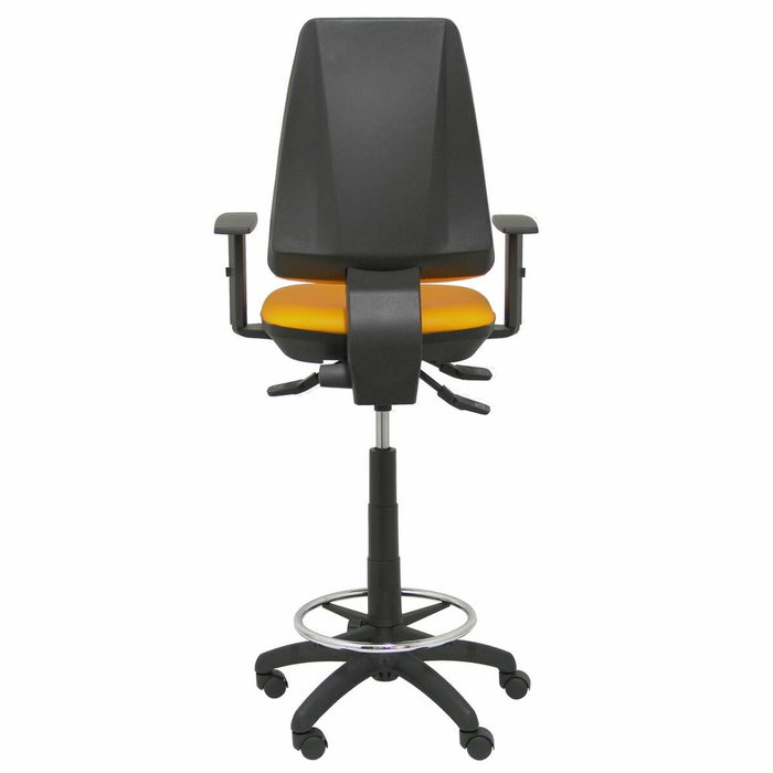 PIQUERAS Y CRESPO Tabouret Elche Asynchrone Cuir écologique Orange