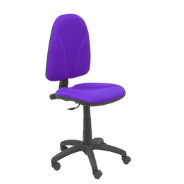 Chaise Algarra Contact permament de base Tissu Violet Structure polyamide noire Sans accoudoirs Sans appui-tête Roulettes en nylon 50 mm