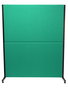 Cloison de bureau Biombos Fixe/Sans mécanisme Tissu Vert émeraude Non applicable Non applicable Cabecero - Patins réglables en hauteur à visser