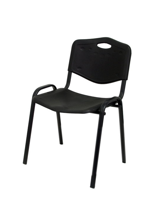 Nowy Styl Chaise Iso en PVC Noir sans bras