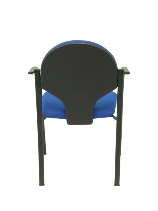 Silla Hellín tapizada con Tela color Azul. Brazos fijos Silla Hellín tapizada con Tela color Azul. Brazos fijos
