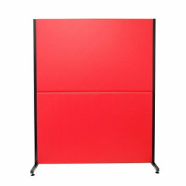 Piqueras y Crespo Paravent Valdeganga 80SPRJ Rouge Simili Cuir