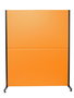Piqueras y Crespo Paravent Valdeganga 80SPNA Orange Simili Cuir