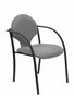 Piqueras Y Crespo Chaise Hellín Gris avec Bras Fixes