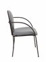 Piqueras Y Crespo Chaise Hellín Gris avec Bras Fixes