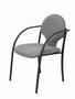 Piqueras Y Crespo Chaise Hellín Gris avec Bras Fixes