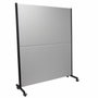 Piqueras y Crespo Paravent Valdeganga ALI40RF Gris avec roulettes
