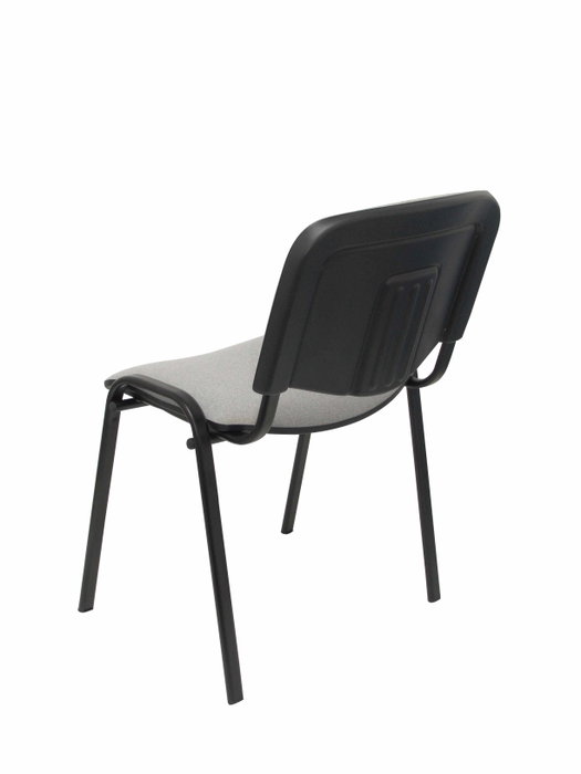 Nowy Styl Chaise Iso sans bras en tissu gris